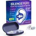 Ear Plugs for Sleeping Soft Reusable Silicone Ideal for Side Sleepers