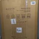 Fairy Baby 38" Extra Tall Baby Gate for Stairs & Doorway, 81.9"-84.6" Extra Wide Long Dog Pet Gate for House Indoor, Long Safety Child Gate No Drill, Metal Auto Close Walk Thru Swing Puppy Gate, Black