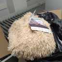 Fluffy Rug Shaggy Area Rug, Beige 8x10 Area Rugs for Living Room, Large Shag Area Rugs for Bedroom Kids Room Home Decor, Upgrade Anti-Skid Rectangular Fuzzy Rugs