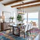 RUUGME Area Rug 9x12 Washable Rug - Soft Living Room Ultra-thin Rug Large Area Rug Indoor Farmhouse Stain Resistant Carpet for Bedroom Non-Slip Machine Washable Distressed Room Dec 9X12 Colorful/multi