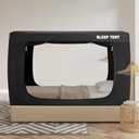 Amazon.com: YAVIL Bed Tent Twin Bed Canopy Tents for Kid and Adult - Portable Dream Tent Indoor Sleeping 93% Blackout Tents : Home & Kitchen