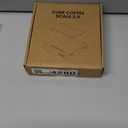 MHW-3BOMBER Espresso Scale with Timer,Small Coffee Scale with Solid-Liquid Detection,Auto Tare Digital Coffee Bean Scale,0.1g Accurate Weighting,2 Mode,Black ES6027B-OS