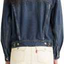 Levi's womens 90's Trucker Jacket (Blue, XL)