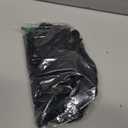 HYTENSUN Women's Bikini Bottom High Waisted V Cut Swimsuit Twist Front Cheeky Swim Bottoms (Large, 843 Black)