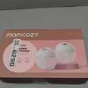 Momcozy M5 Lite Hands-Free Wearable Breast Pump, DoubleFit Flange for Baby-Like Comfort, 3 Modes & 9 Suction Levels, No Flange Insert or Hard Carry Case, 24mm, 2-Pack, Cozy Red