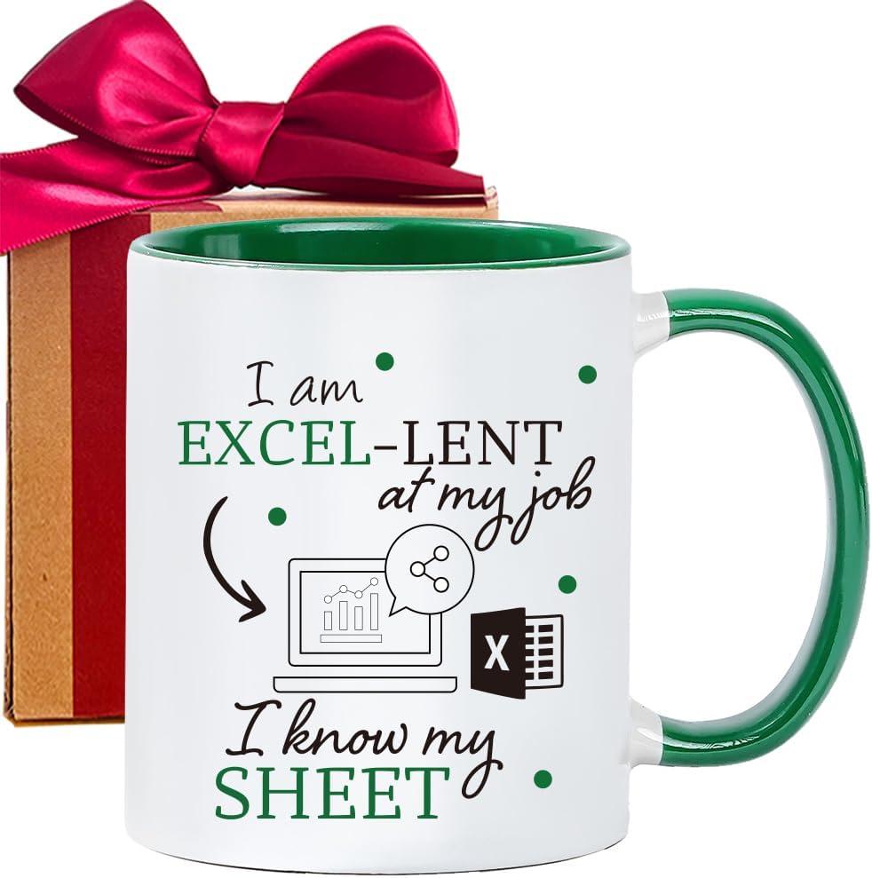 Accountant Mug - 'I Know My Sheet' Freak In The Sheets Funny Spreadsheet Mug Gift for Any Occasion