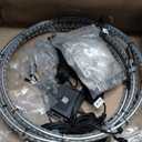 4pcs 17.5 inch Double Row Wheel Lights for Truck/Car/ATV/UTV, Dancing Chasing Color, LED Rim Wheel Ring Lights W/Turn Signal and Braking Function Controlled by Remote and App