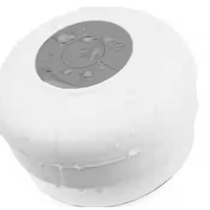 Funio Shower Speaker, Bluetooth Shower Speaker Waterproof, IPX4 Waterproof, Powerful Suction Cup, 5.0 Bluetooth, 400mAh Battery, Suitable for Playing Music/Gaming/Gift