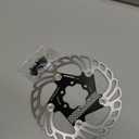 IIIPRO Bike Brake Floating Disc Rotor 140mm 160mm 180mm 203mm with 6 bolts, Mountain Bike MTB BMX Steel Aluminum Brake Disc Rotors Black Red Blue Gold Dazzle