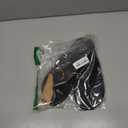 Quiksilver Monkey Wrench Flip Flops for Men, Arch Support Athletic Mens Sandals, Size 6 to 15 Thong Mens Slides (11, Black/Brown)
