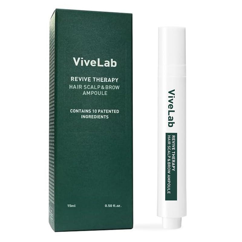 Scalp&Hair Serum for Thinning Hair by Vivelab,15mlClinically Tested,Nourishing Formula with Biotin,peptide. Promotes Healthy Scalp&Fuller-Looking Hair