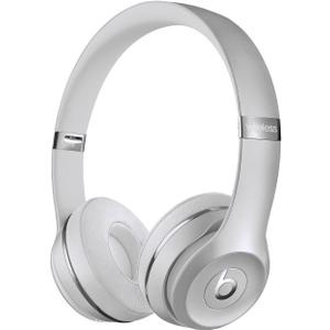 Beats Solo3 - Wireless Bluetooth On-Ear Headphones, Apple & Android Compatible, Up to 40H of Battery Life - Silver (Latest Model)