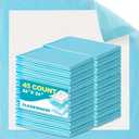 CLEAN SPACES 100 Count Disposable Bed Pads for Adult 36" x 36"