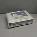 Guken Cream Linen Blackout Curtains 84 Inch Length 2 Panels Set for Living Room Bedroom Back Tab Thermal Insulated 100% Black Out Linen Drapes Room Darkening Window Curtains Ivory Natural