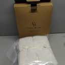 Cozy Bliss Faux Fur Throw Blanket for Couch, Fuzzy Soft Plush Thick Bubble Blanket for Sofa Bedroom Living Room, 60 * 80 Inches Cream White