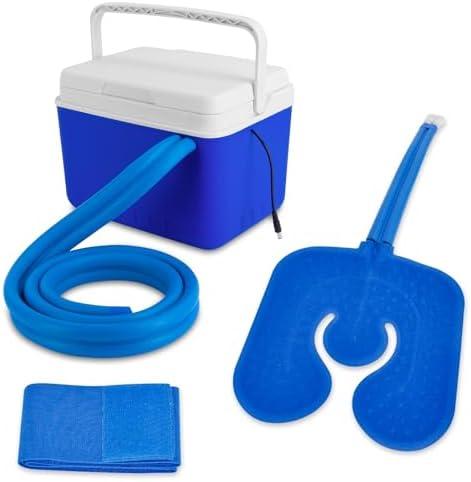 Cold Therapy Machine for After Surgery Recovery, Okyna Universal Cryotherapy System Ice Therapy Machine with Compression Pad for Knee, Elbow, Ankle, Leg, Bakc Post-Surgery Care