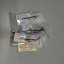 3-Pack Retro Aviator Reading Glasses for Men Women Trendy Square Blue Light Blocking Computer Readers Metal AM6092A (Shiny Black+gold+silver)