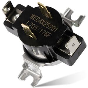 WE04X25201 Dryer Air Inlet Thermostat, Compatible with GE Dryers and Hotpoint Dryers, Replaces AP6040078 4587508 PS11772030 5TX62E9ST0WS, 5TX62G9ST0WS HTX21EASK0WW