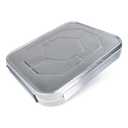 IDL Packaging Aluminum Foil Lids for Half-Size Steam Table Pans - 13" x 11" (pack of 25) - Disposable Cover for Grill Pans - Oven & Freezer Safe - Durable Top for Foil Pan