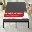 BlissBoard Full Bunkie Board, 54 x 75 in, Reinforced 10mm Support