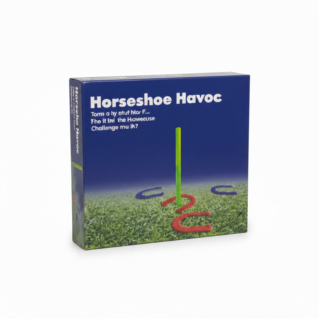 Plastic Horseshoe Game, 3 Pcs