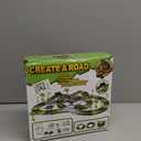 Dinosaur Toys, Create A Dinosaur World Road Race, Flexible Track Playset and 2 pcs Cool Dinosaur car for 3 4 5 6 Year & Up Old boy Girls Best Gift (Green)