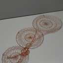 HUANIZI Metal Fruit Basket Anti Deformed Hanging Basket 3 Tiers Foldable Vegetable Organizer Kitchen Food Storage Basket Hanging Baskets for Organizing Heavy Duty Indoor