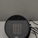 Dreo Space Heater 1500W, 60 Adjustable Tilt, 10.5ft/s Portable Electric Heaters for Indoor Use with Thermostat, 8 Safety Protections, 3 Modes, Remote, Quiet Desk Heater for Bedroom, Office, Black