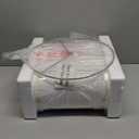 PoKat 23'' Bedside Table Lamp for Bedroom Nightstands, Birthday Gifts for Women Mom, House Warming Gifts New Home Decor, Ceramic Lamp for Living Room, White Modern Bedroom Lamp