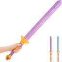 3D Printed Purple Cosplay Costume Sword - Reinforced Structure Precision Color Alignment Kpop Sword Durable Collectible Fan Gift