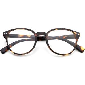 Round Reading Glasses for Women Men（+3.5）