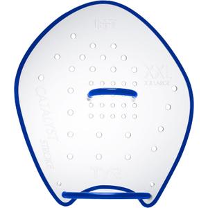 TYR Catalyst Stroke Swim Paddles - Adult Swim Paddles for Training - Durable, Flexible Hand Fins for Building Strength, Endurance, and Improving Technique