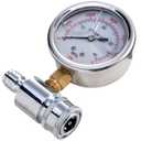 Raincovo Pressure Washer Gauge, 6000 PSI, 3/8 Inch Quick Connect, Pressure Gauge for Power Washer