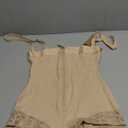 SHAPELLX Fajas Colombianas Shapewear for Women Tummy Control Postpartum Body Shaper Butt Lifting Open Bust Bodysuit, M