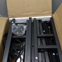 SUPERJARE 78.8 inch Narrow Console Table with Outlet, Sofa Tables, Behind Couch Table, Long Entryway Tables with Charging Station, for Living Room, Rustic Brown