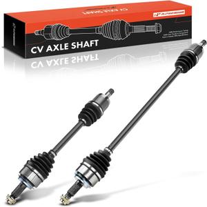 A-Premium Pair (2) Front CV Axle Shaft Assembly Compatible with Honda Civic 2006 2007 2008 2009 2010 2011 2012 2013 2014 2015 L4 1.8L, Automatic Transmission, Driver and Passenger Side