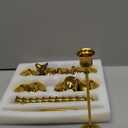 Candlestick Holders 12 PCS Metal Taper Candle Holders, KSWING Gold Candle Stick Holders Set, Perfect for Table Centerpiece Mantel Party Wedding Christmas Home Decor, Set of 12