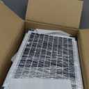 POPOSOAP 15W Solar Pond Aerator, Solar Aerators for Ponds with 4400mAh Battery, Solar Aquarium Air Pump with 2 Outlets and Power Display, 3 Mode Solar Air Pump for Fish Pond Tank Hydroponics Wildlife