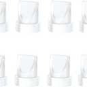 8Pcs Duckbill Valves Compatible with Momcozy M5 Wearable Breast Pump and for Momcozy V1 / V2 Hands Free Pumps, M5/V1/V2 Breast Pump Replacement Accessories