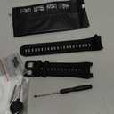 TopPerfekt Band Compatible with Garmin Instinct 3 45mm, Soft Silicone Replacement Watch Band 22mm Width Strap and 2 Pack Screen Protectors for Instinct E 40MM 45MM Smart Watch for Women Men (22mm-Instinct 3 45mm)