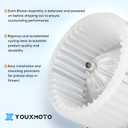 700060 HVAC Heater Blower Motor Assembly for Toyota Tundra 2000 2001 2002 2003 2004 2005 2006 (Except for The Crew Cab Pickup), Replaces for 87103-0C010