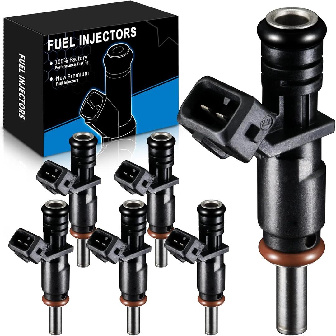 Fuel Injectors 2.5L 3.0L Fits for:-BMW 125I, 128I, 323I, 325I, 325XI, 328I, 328XI, 330CI, 330I, 330XI, 525I, 525XI, 528I, 528XI, 530I, 530XI, X1, X3, X5, Z4, OE# 7531634, FJ748