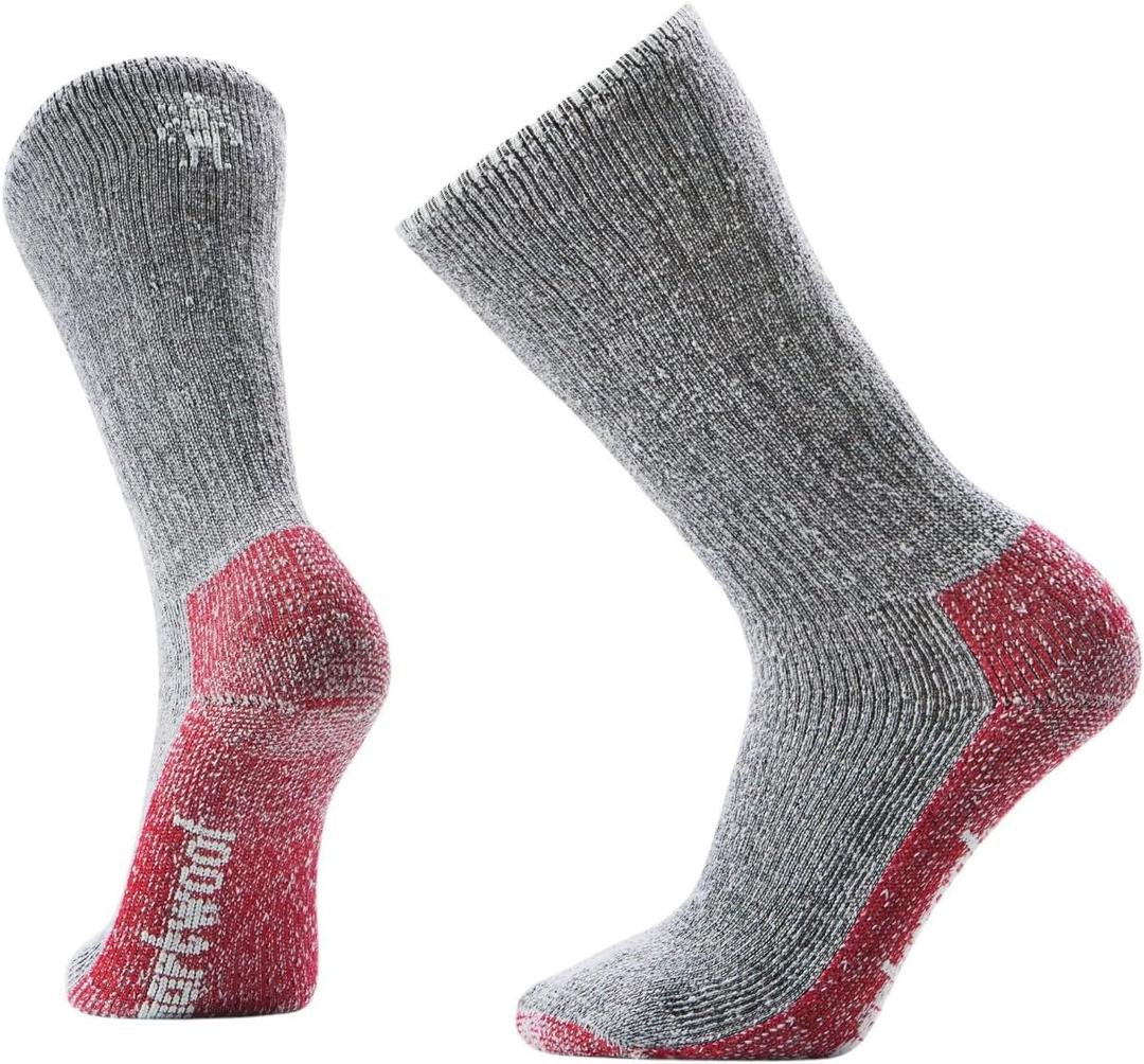 Smartwool Unisex Mountaineer Classic Edition Max Cushion Second Cut Crew Socks (Gray)