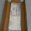 3.54 Inch Desktop 2-Layer Storage Rack,Countertop Storage Shelf for Bathroom, Kitchen, Living Room, Bedroom, Dressing Table,White