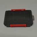 Plastic Storage Box for Lure Hard Bait,Double Sided,12/14 grids(B1420) (M, Black)