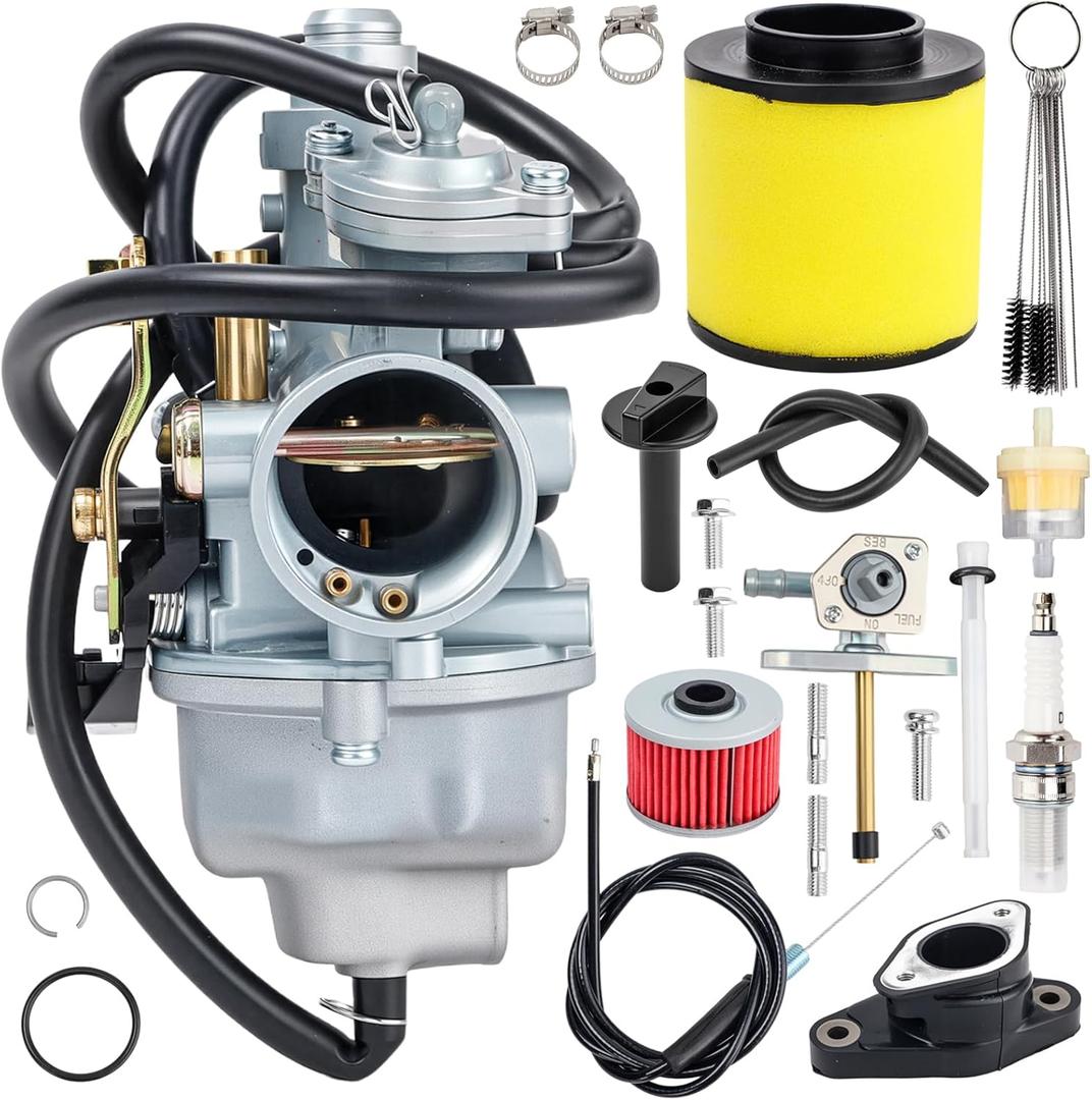 Carburetor Compatible with Honda TRX 250 TRX250 Recon TRX250TE TRX250TM TRX250ES TRX250ER Quad 4 Wheeler ATV Carb