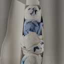 Gllquen Baby Bassinet Sheets 4 Pack, Breathable Cozy Fitted Mattress Sheet, Elastic Travel Crib Fashionable Pattern, Standard Cradle Safe Sheets for Baby Boys Girls 32"x16"(Astronaut)