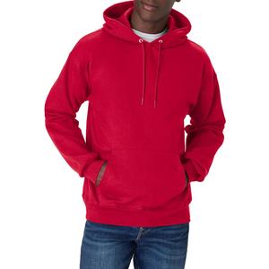 Hanes Men's Ultimate Sweatshirt, Heavyweight Fleece Hoodie, Cotton Sweatshirt for Men (Maroon), L