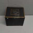 COLLECTIVE HOME - Black Monogram Ceramic Mugs, 15 oz Golden Initial Coffee Cups, Elegant Alphabet Tea Mugs, Personalized Halloween Mug with Gift Box, Perfect for Office and Home Dcor (r)