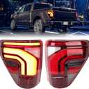 LED Tail Light Light Compatible with Ford F150 2021 2022 2023 W/Blind Spot (Module NOT Included) ML3Z13405C ML3Z13404C Driver Passenger Side